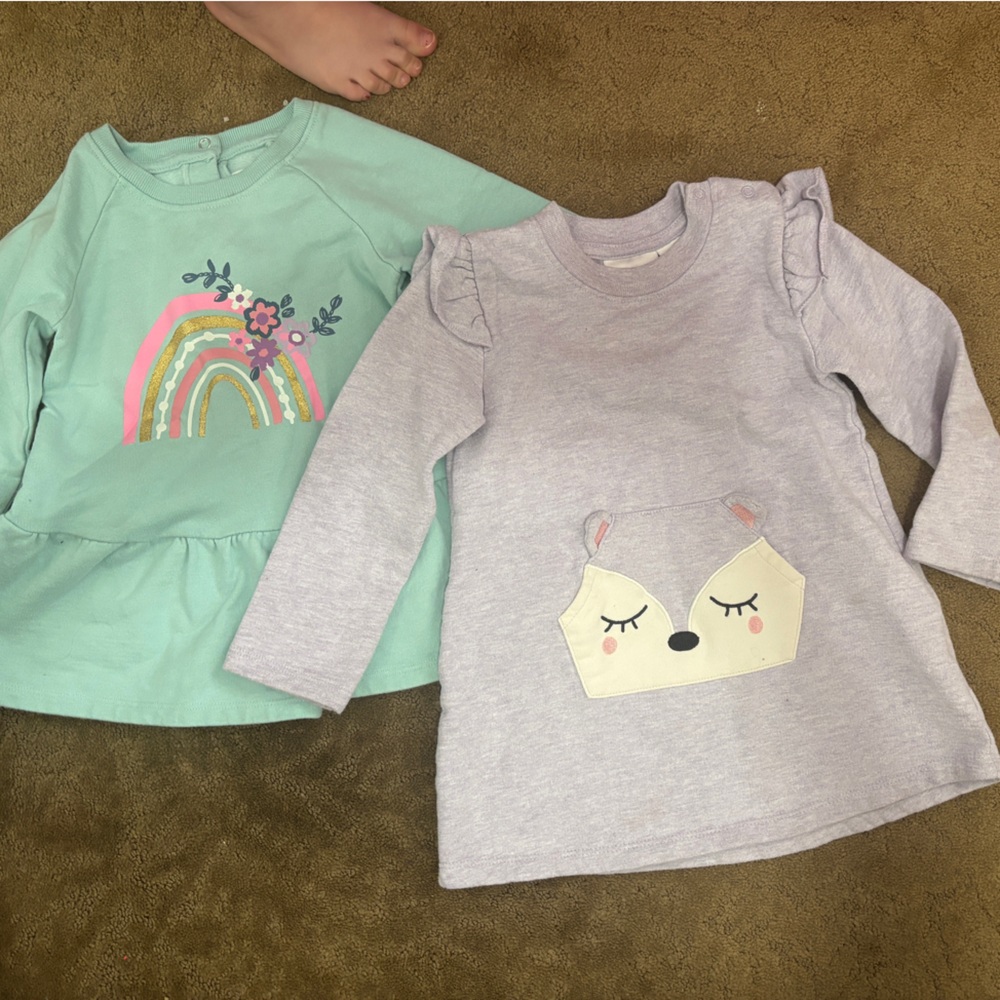 2 Koala 🐨 kids sweatshirt tunics toddler 18m